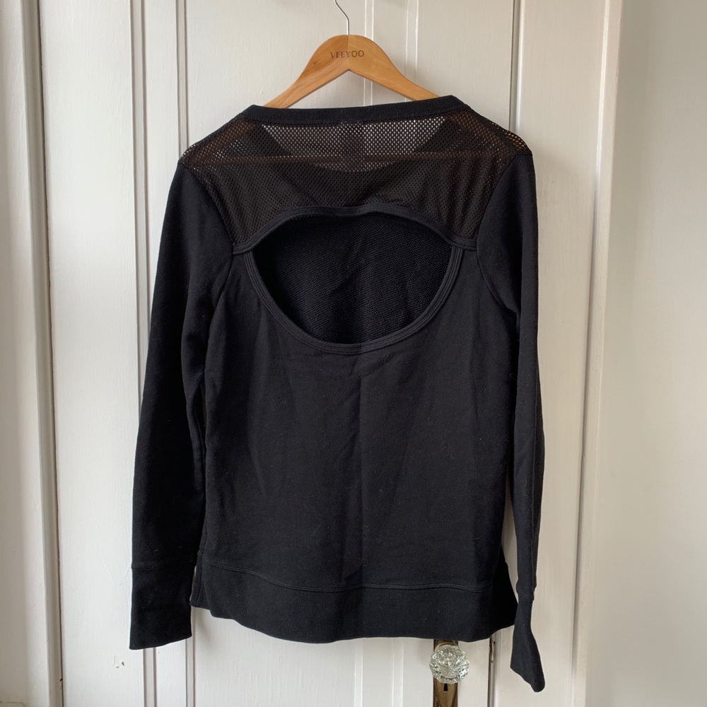 EUC Open Back Victoria Secret Sweatshirt